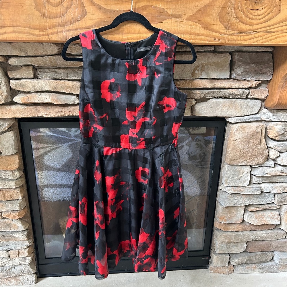 midi poppy dress